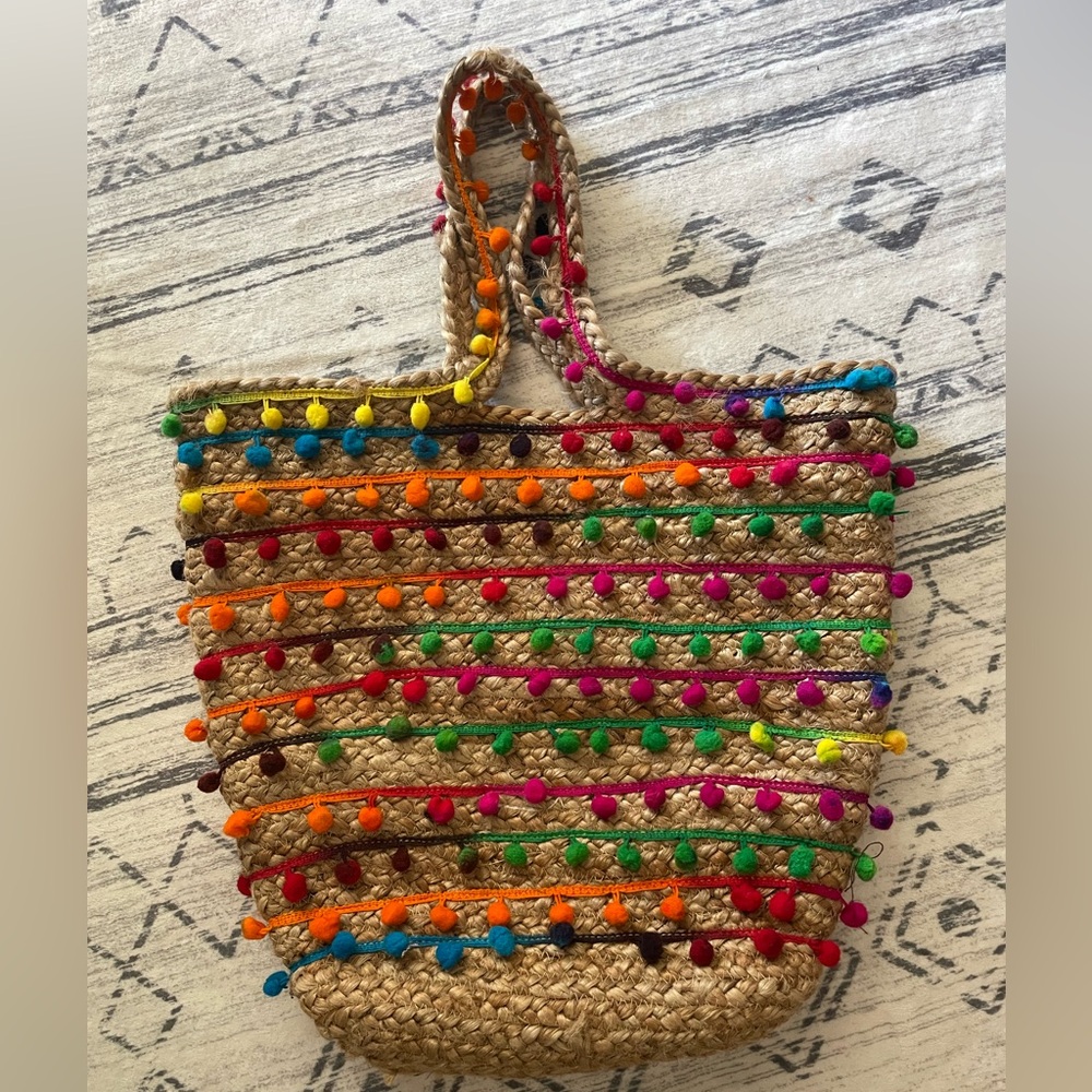 Circus by Sam Edelman Pom Pom Tote Bag